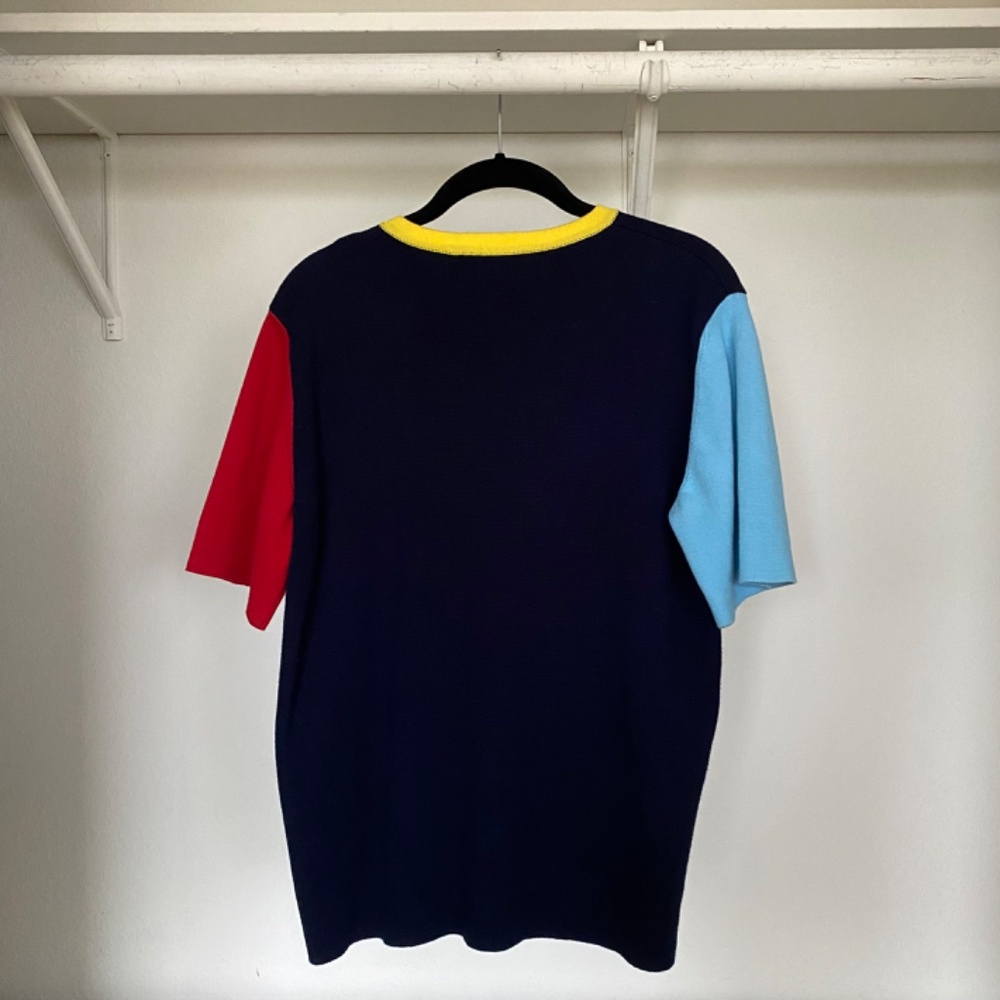 Sunnei color block knit t-shirt - Picture 6 of 6